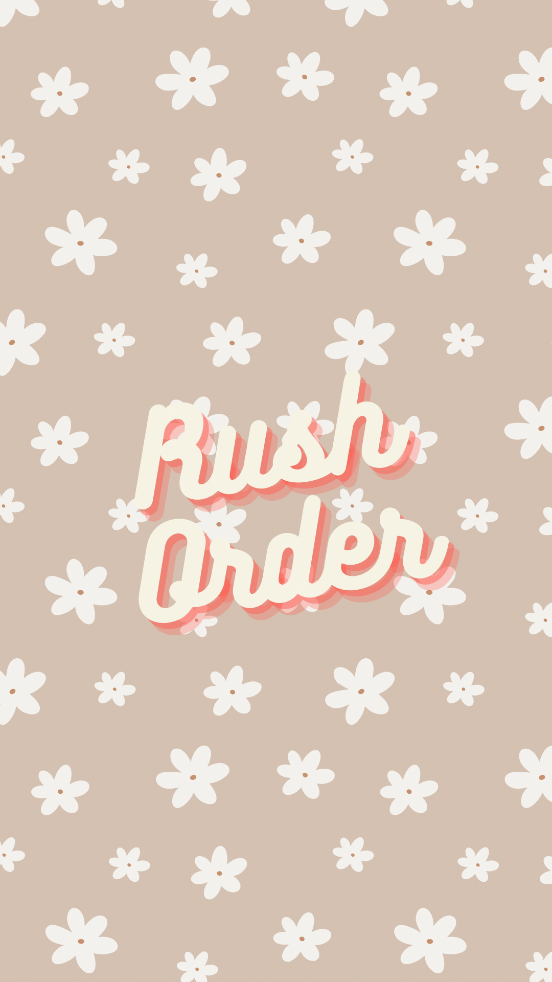 Rush Order