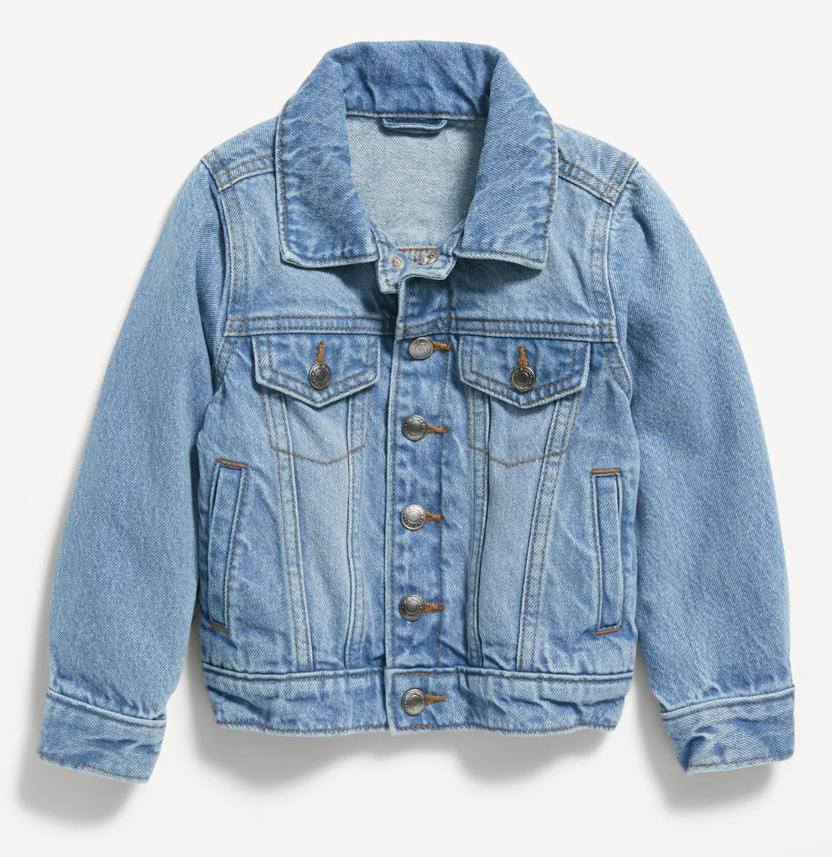 Custom Light Wash Jean Jacket for Toddler