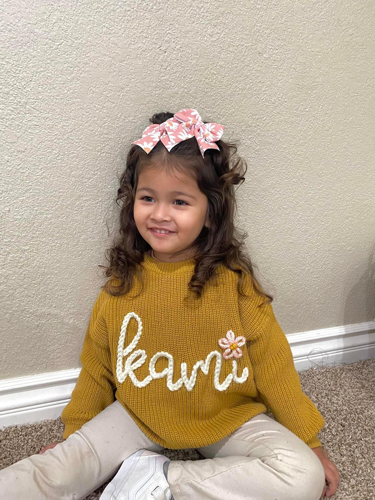 Custom Sweater in Fennel