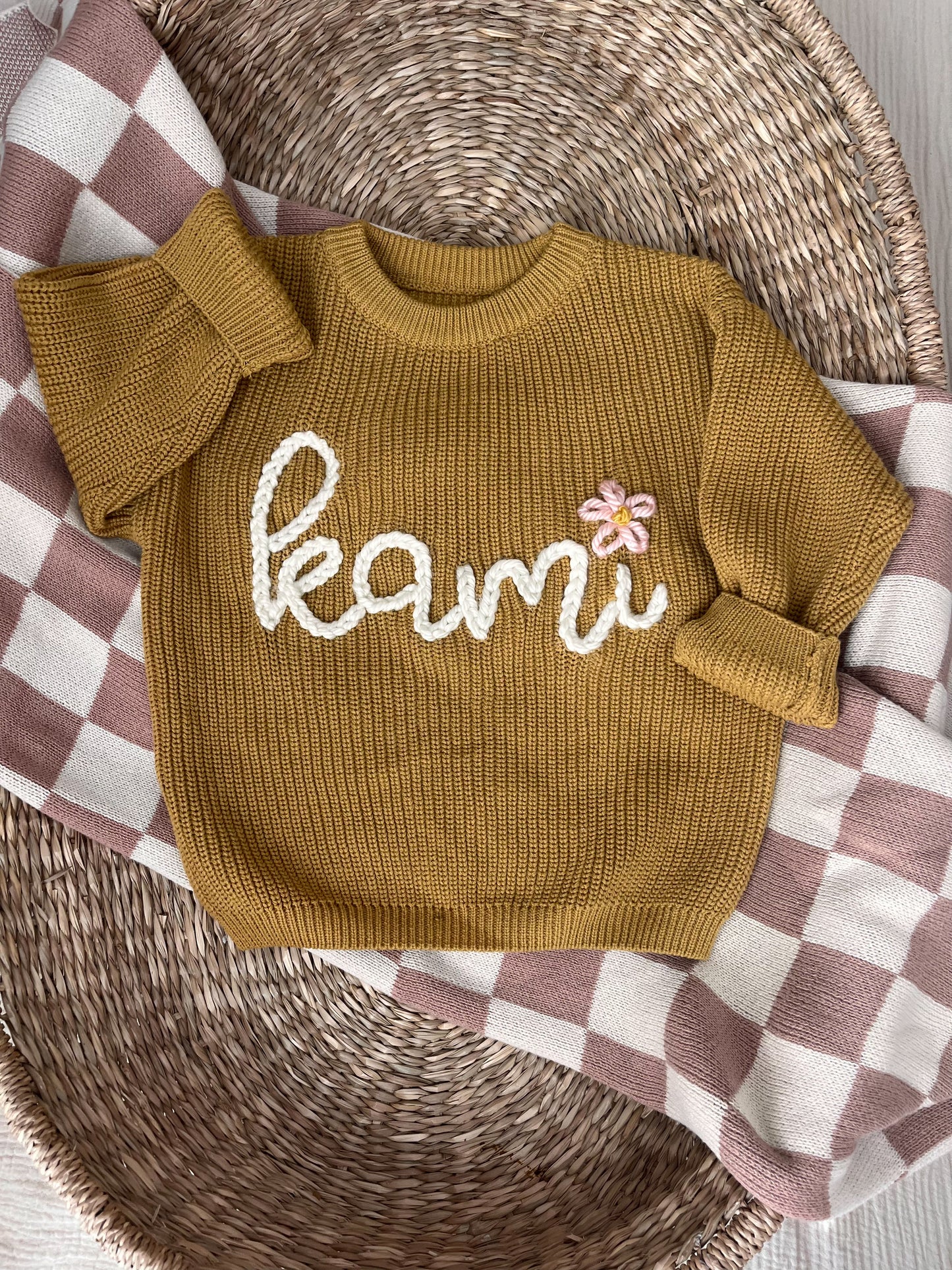 Custom Sweater in Fennel