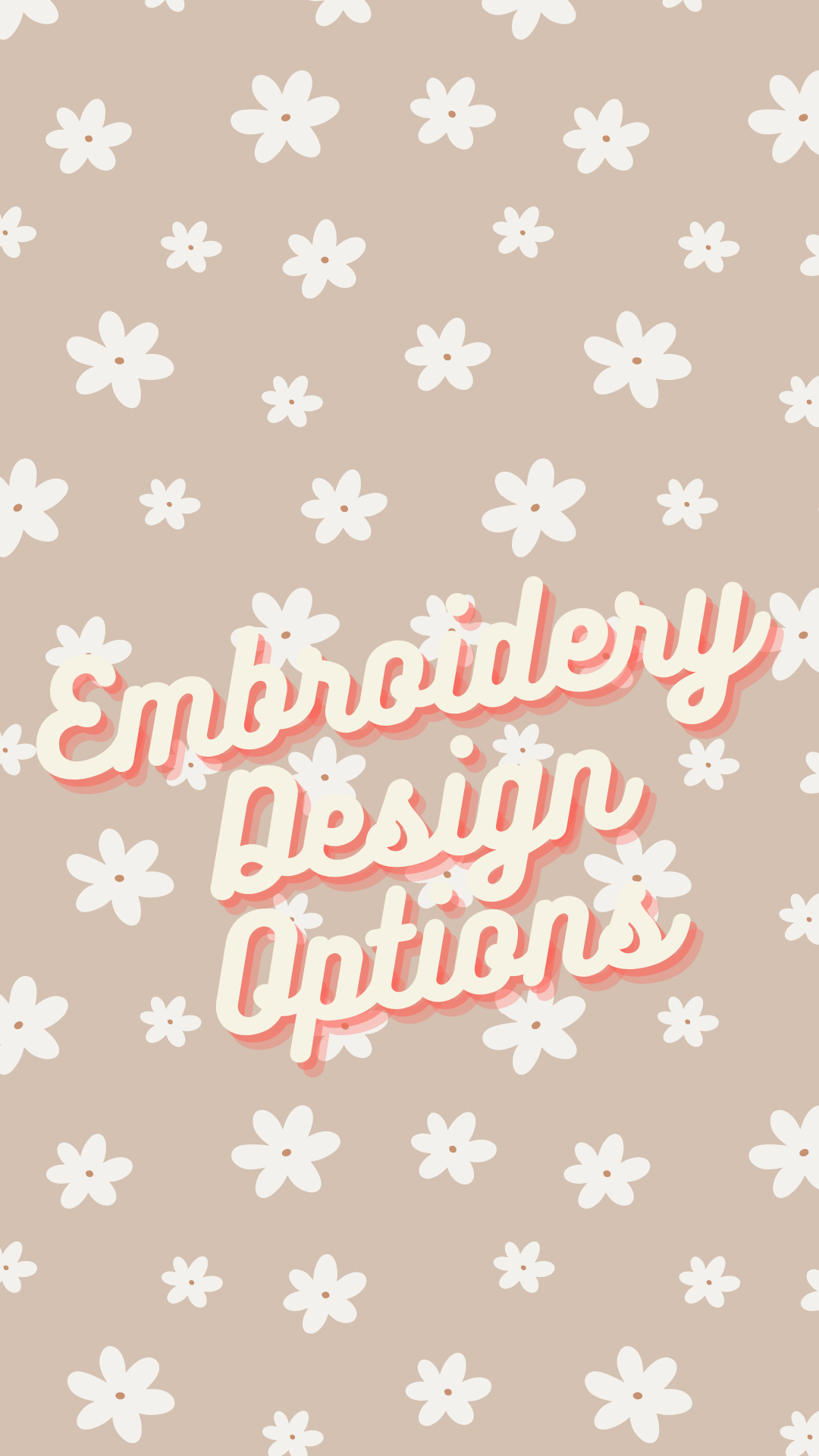 Embroidery Option