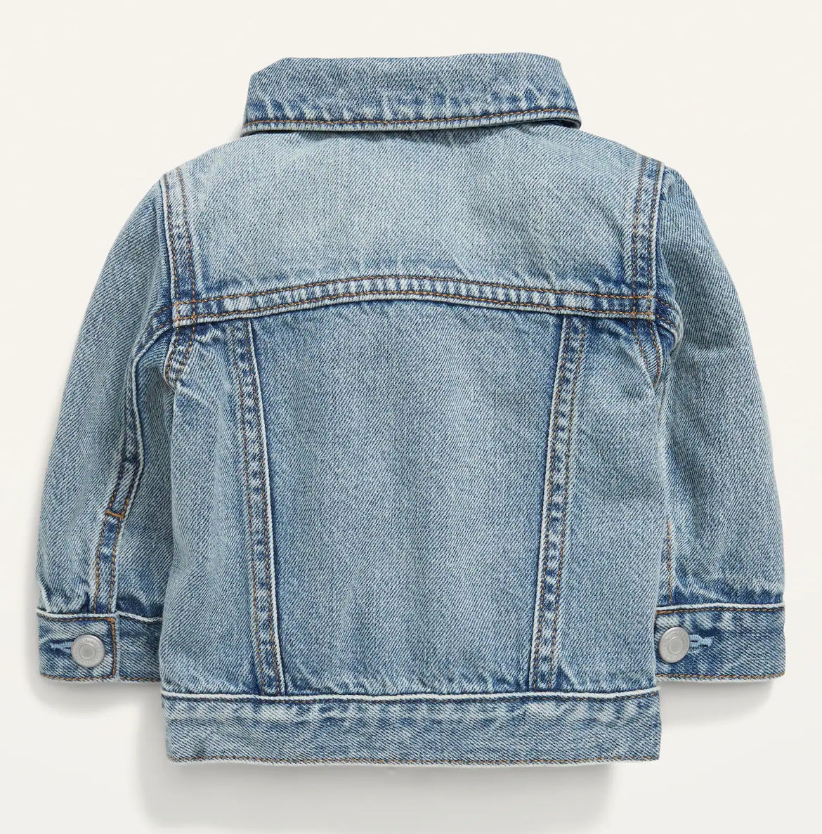 Custom Light Wash Jean Jacket for Baby