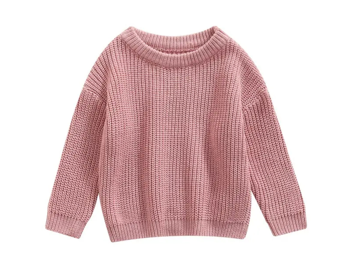 Custom Sweater in Blush