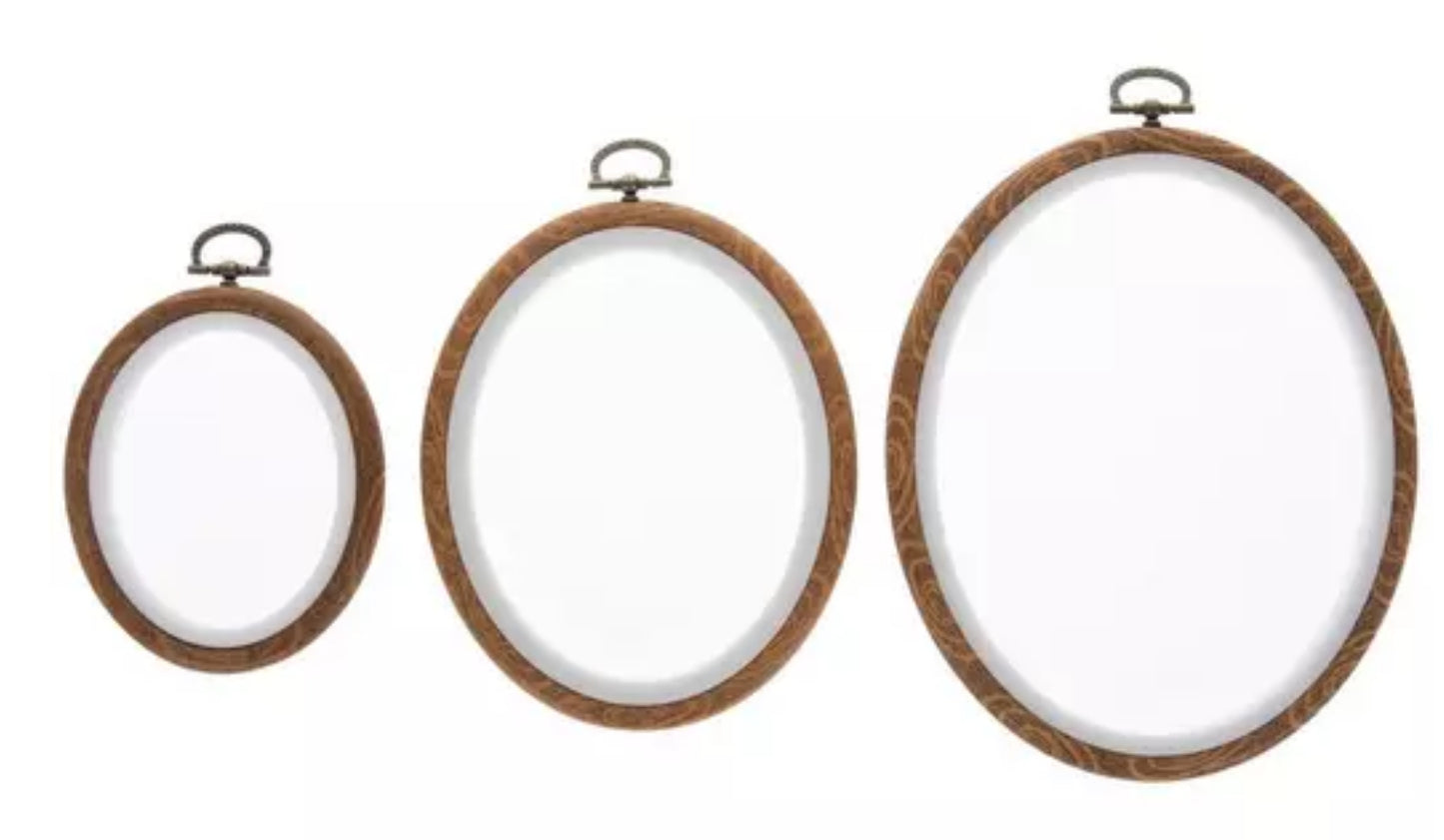 Custom Hand Embroidered Silhouette Hoop